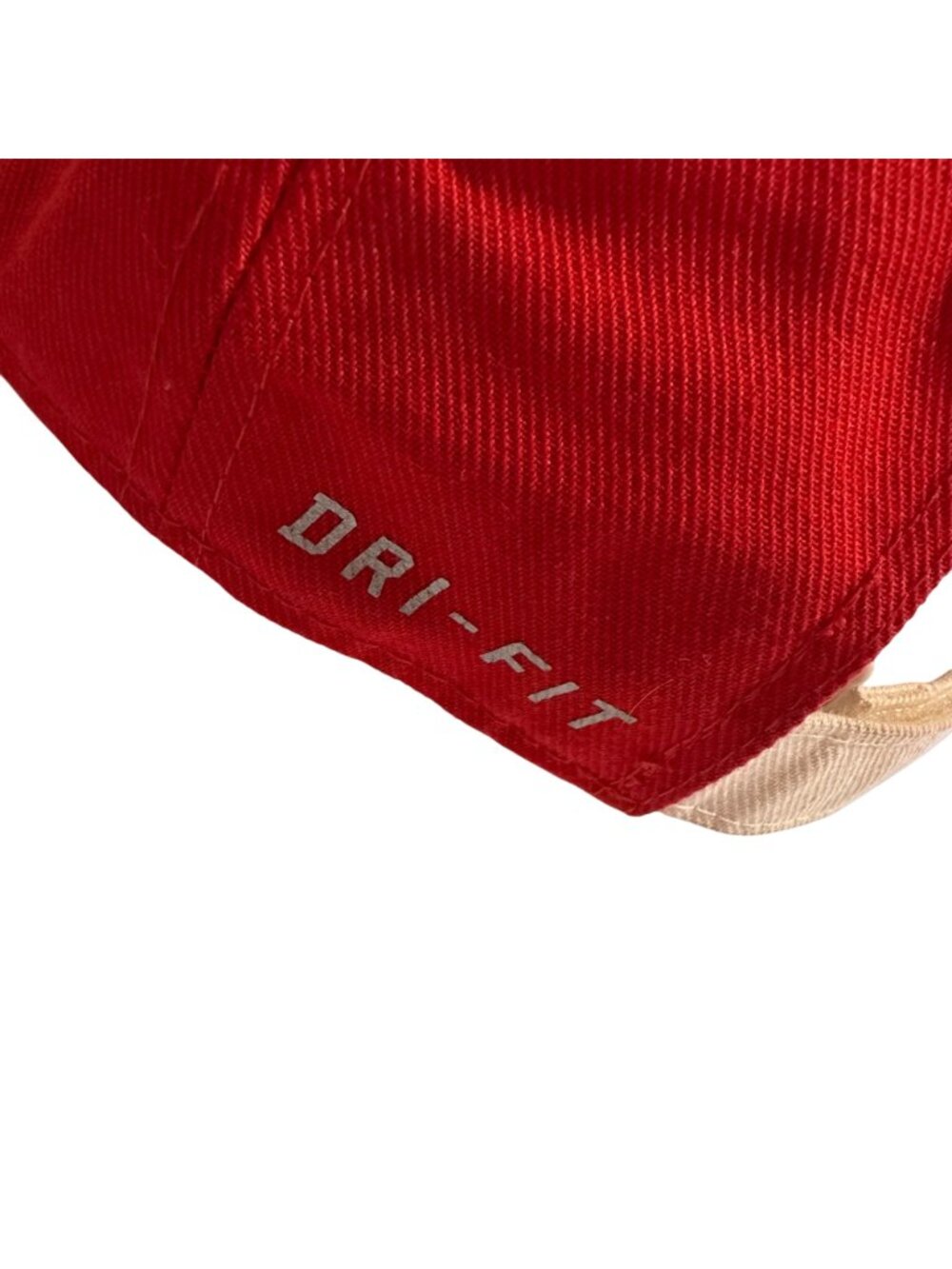 Fresno State Bulldogs Nike Red Dri-Fit Adjustable Hat With Embroidered Logo & Sw - Picture 3 of 8